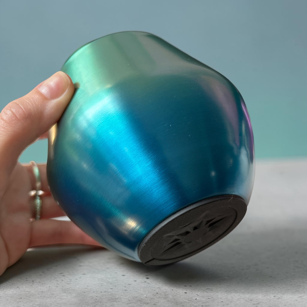 Insulated Stainless Steel Convertible Travel Cocktail Glass