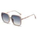 UV400 Sun Protection Fashion Square Frame Outdoor Polarized Sunglasses