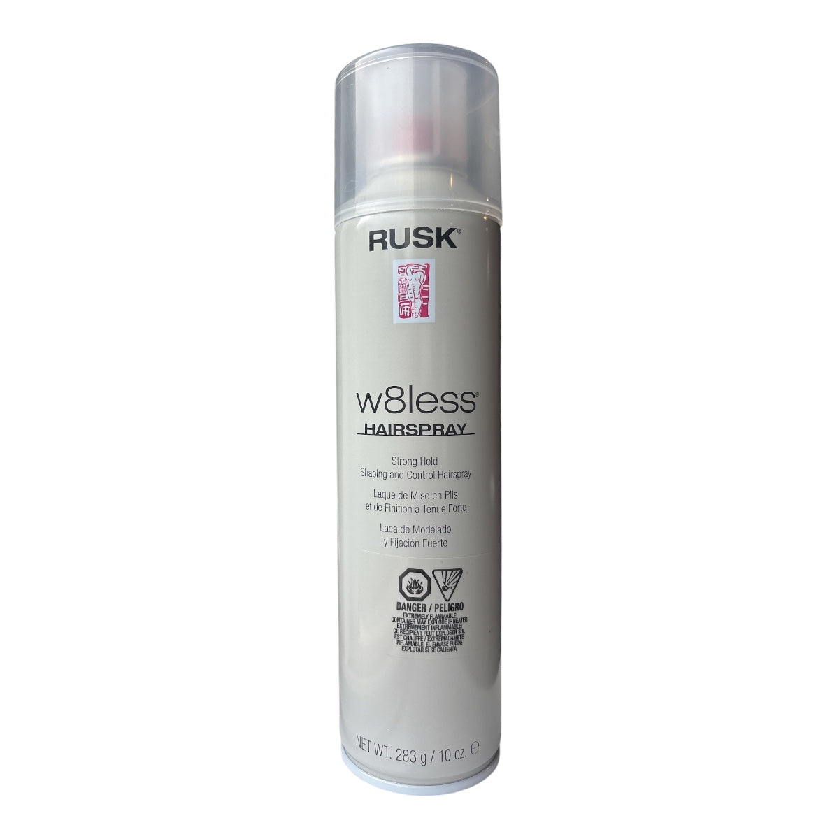 RUSK w8less hairspray