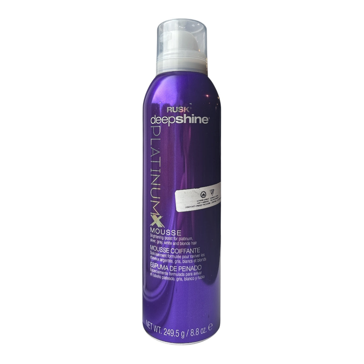 RUSK Deepshine Platium Mousse