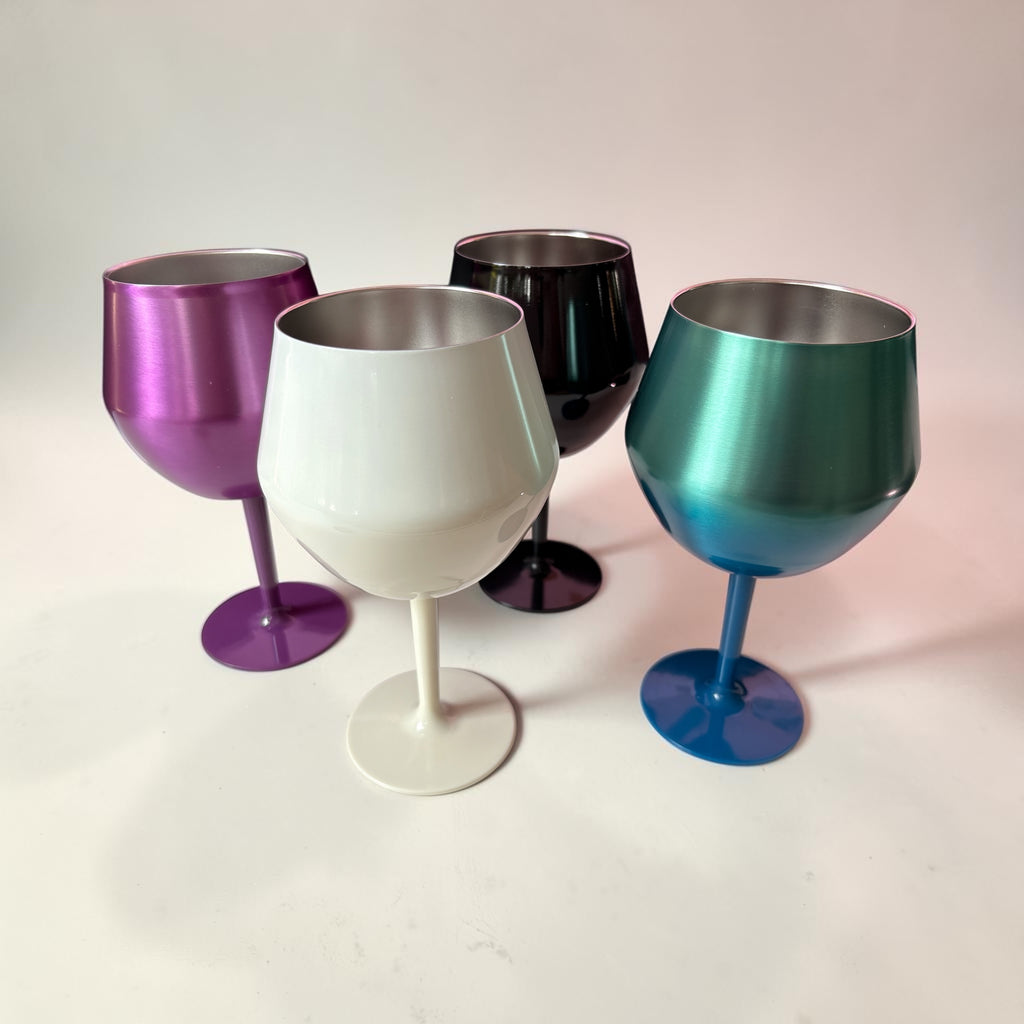Insulated Stainless Steel Convertible Travel Cocktail Glass