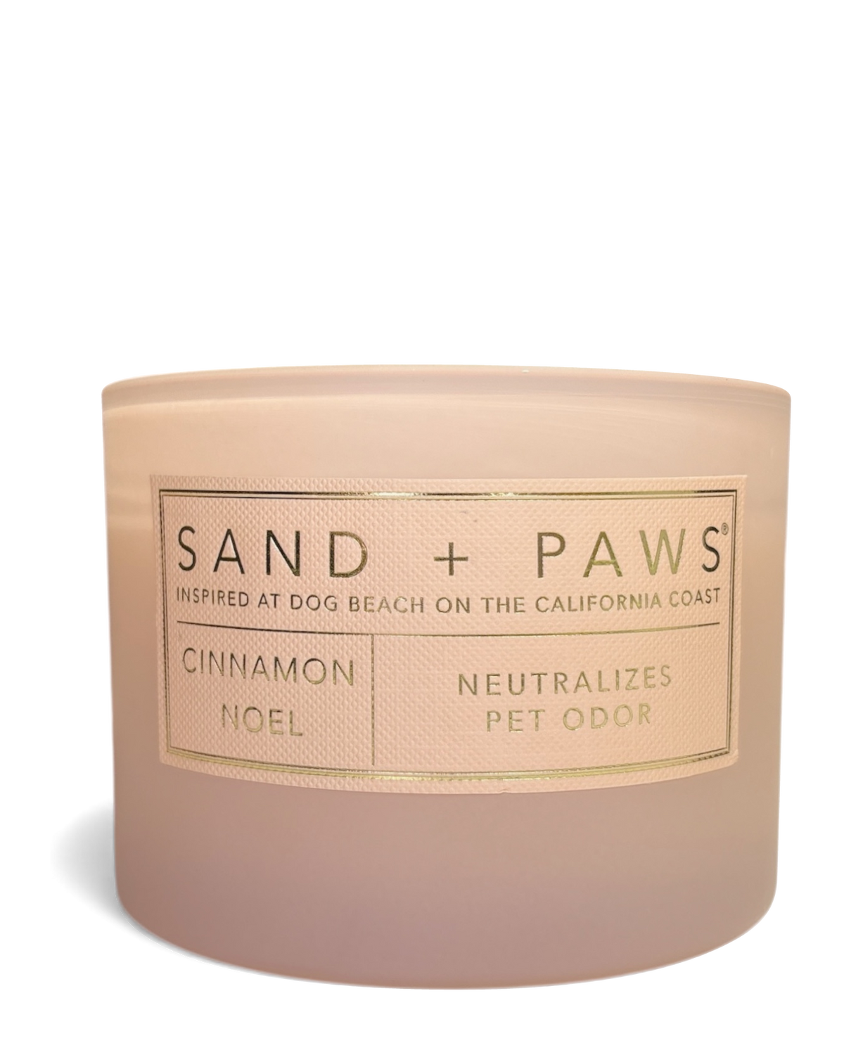 SAND + PAWS Cinnamon Noel Jar Candle 12oz