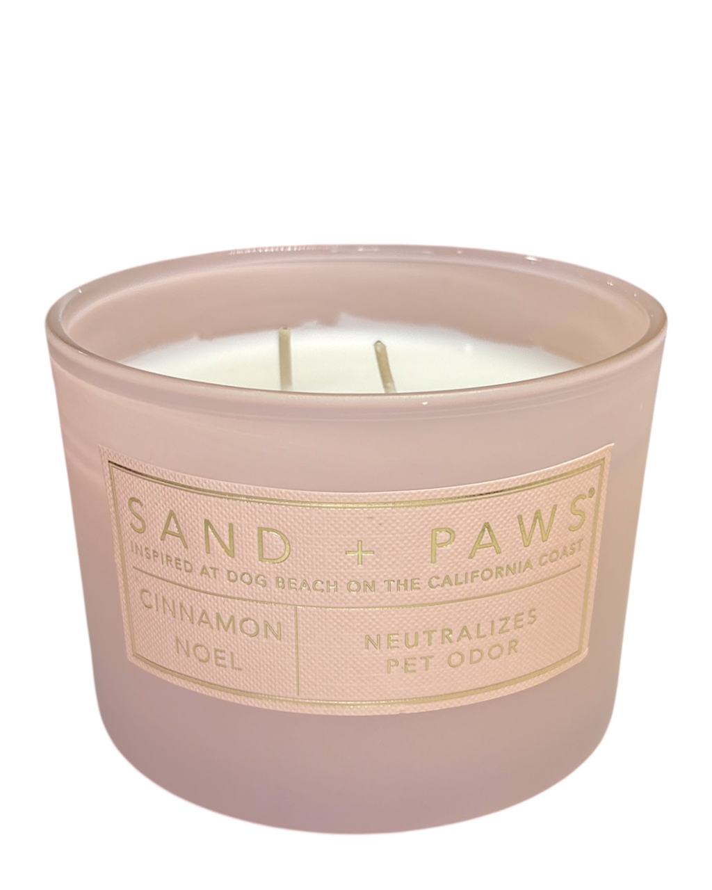 SAND + PAWS Cinnamon Noel Jar Candle 12oz