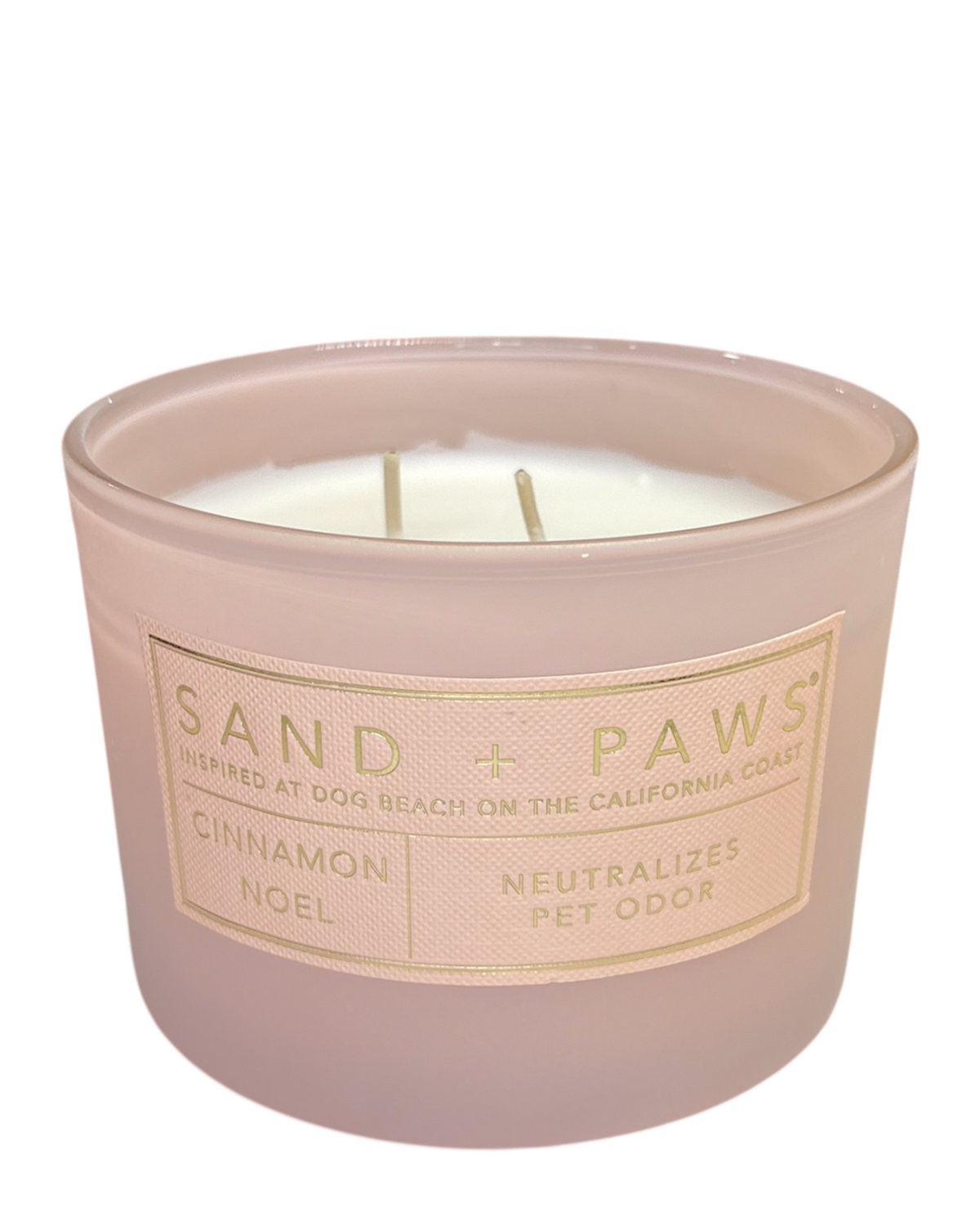 SAND + PAWS Cinnamon Noel Jar Candle 12oz