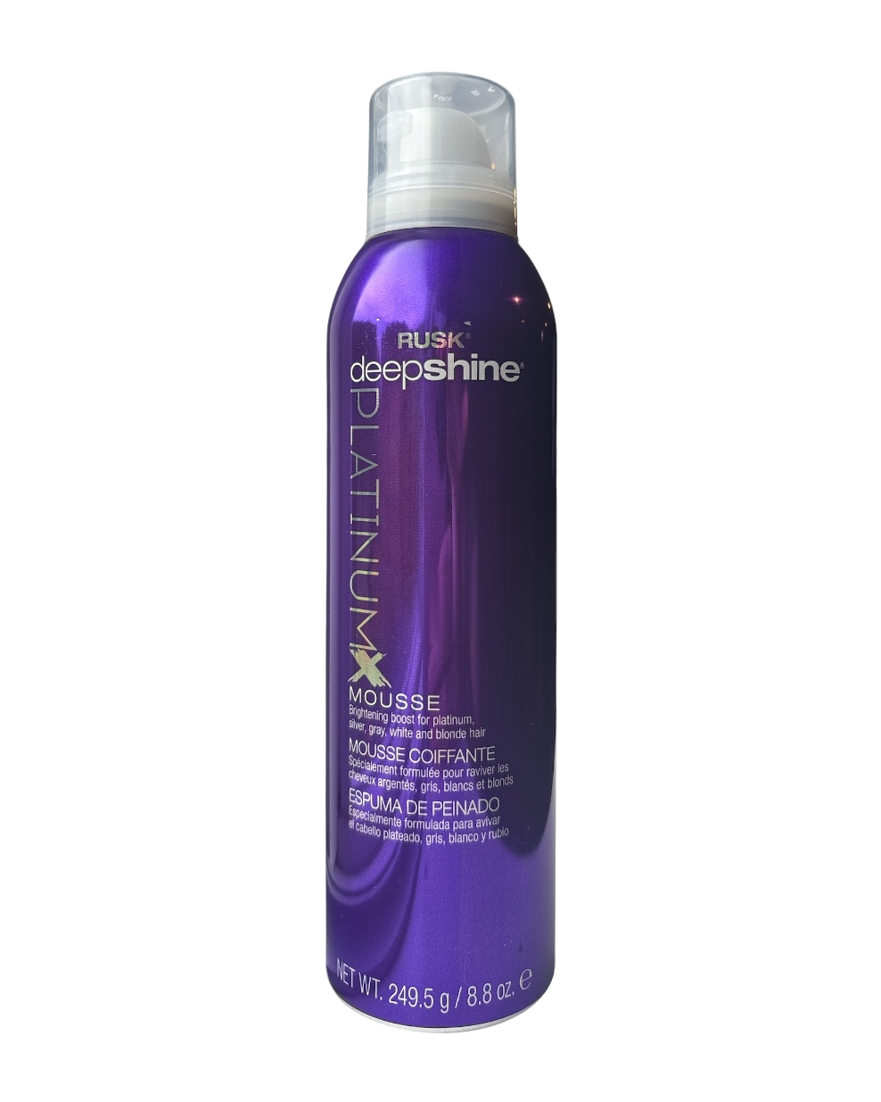 RUSK Deepshine Platium Mousse